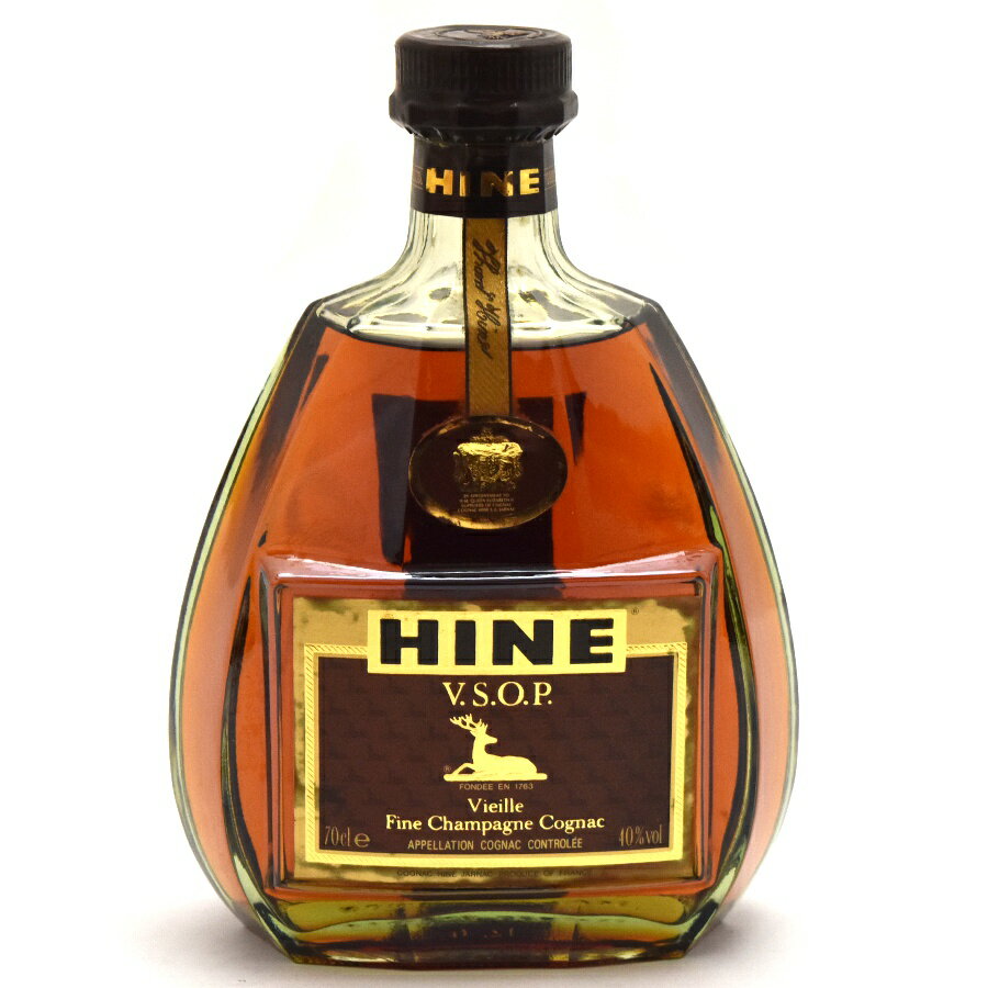 【中古】ブランデー ハイン グリーンボトル VSOP コニャック COGNAC Finechampagne 700ml 40度 HINE 送料無料 未開栓