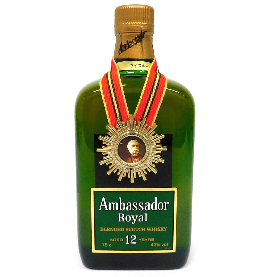 【中古】ウイスキー アンバサダー ロイヤル 12年 旧ボトル 750ml 43度 Ambassador [送料無料][未開栓]