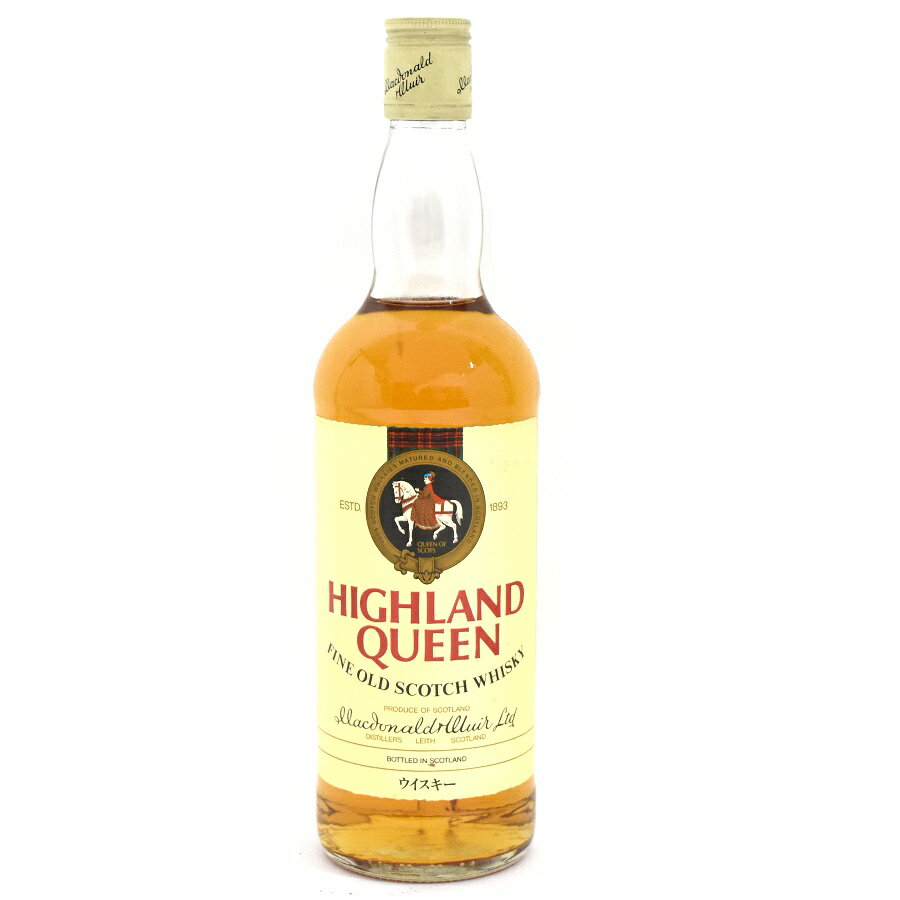 【中古】ウイスキー ハイランドクイーン スコッチ SCOTCHWHISKY FINEOLD 750ml 43度 HIGHLAND QUEEN [送料無料][未開栓]