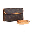 【中古】ルイヴィトン ポシェットフロランティーヌ ウエストバッグ M51855 モノグラム LOUIS VUITTON[送料無料]