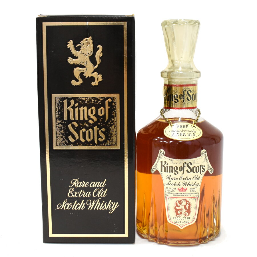 【中古】未開栓 ウイスキー キングオブスコッツ エクストラオールド スコッチ 750ml 43% Kins of Scots