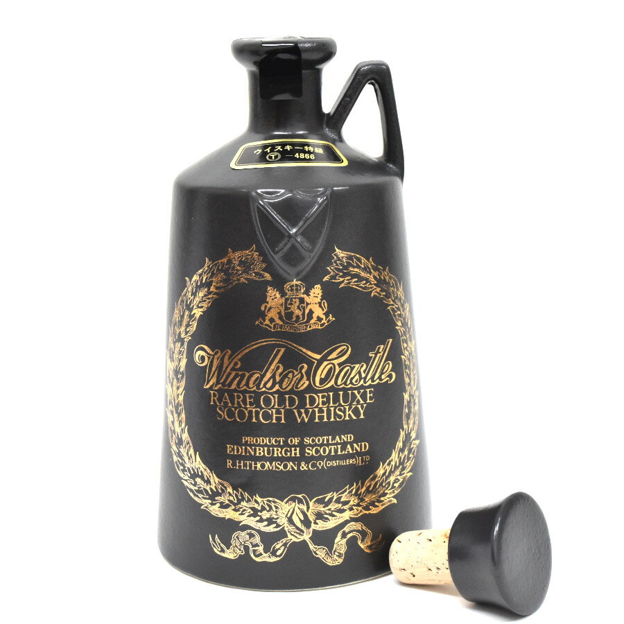 【中古】未開栓 ウイスキー 特級 ウィンザーキャッスル 陶器ボトル 750ml 43度 Windsor Castle [美品][送料無料]