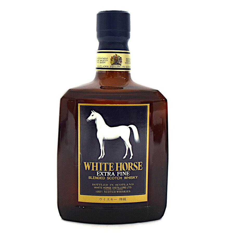 【中古】未開栓 ウイスキー ホワイトホース 特級 スコッチ SCOTCHWHISKY EXTRAFINE 750ml 43度 WHITEHORSE [美品][送料無料]