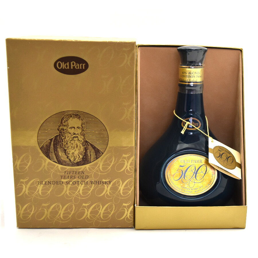 【中古】未開栓 ウィスキー オールドパー 15年 500周年記念ボトル 750ml 43% スコッチウイスキー Old Parr [美品][送料無料]