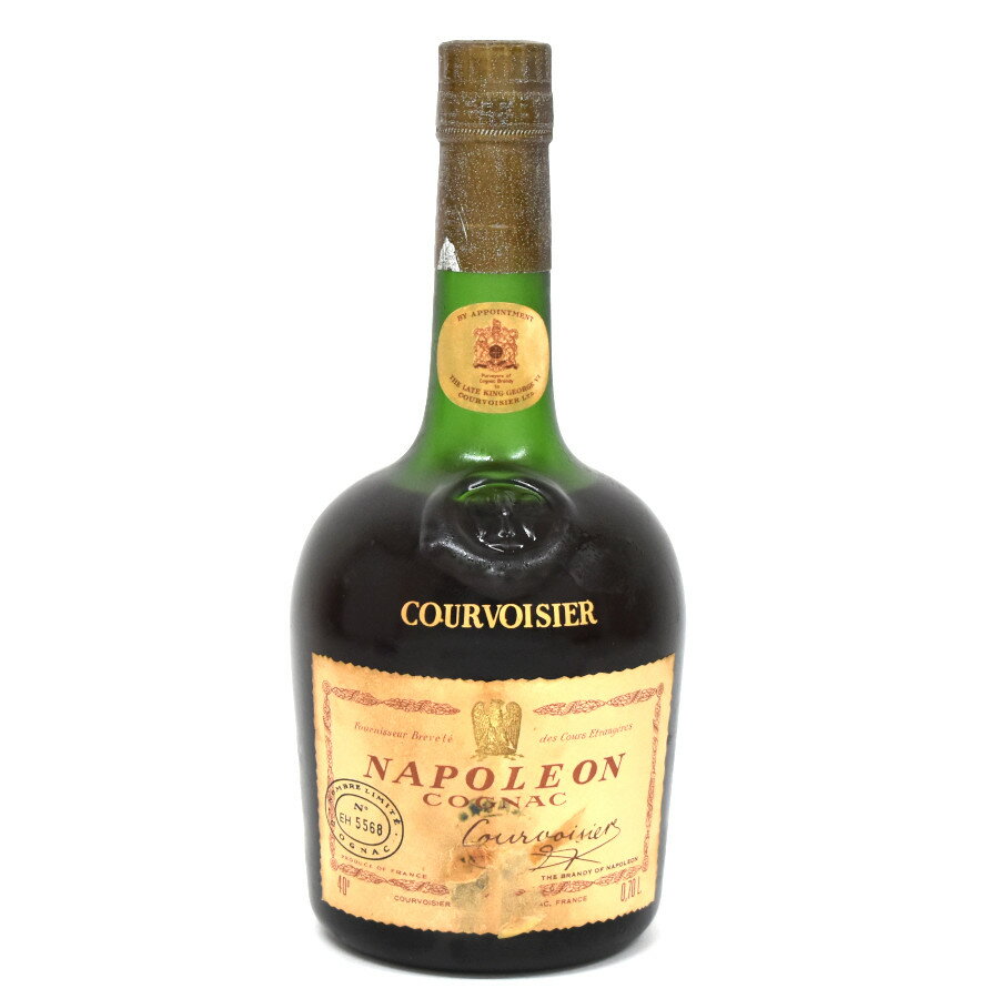 【中古】未開栓 ブランデー ナポレオン クルボアジェ 旧ボトル コニャック 700ml 40度 NAPOLEON CQURVOISIER 送料無料 美品