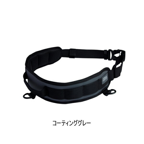 楽天釣具総合卸売販売 フーガショップ2≪'24年5月新商品！≫ アブガルシア システムベルト コーティンググレー フリーサイズ 【返品不可】