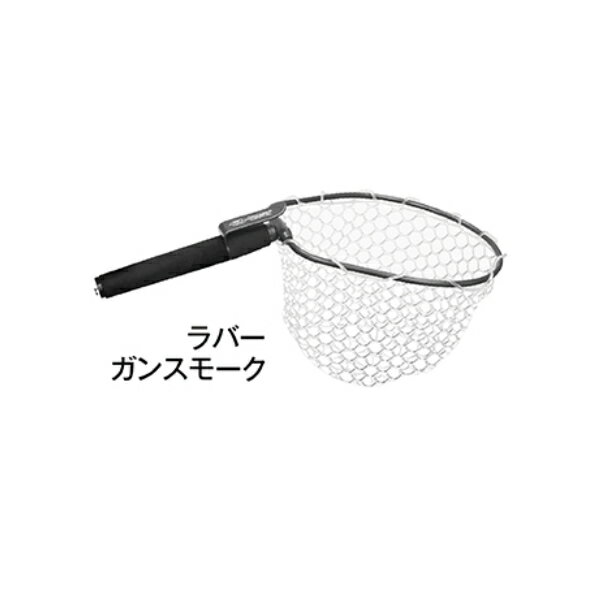 ≪'22年11月新商品!≫ PROX AJネット PX978RBG ラバー ガンスモーク 〔全長 49cm〕