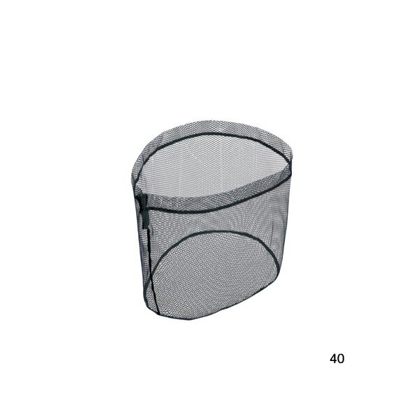 ≪'23年7月新商品!≫ PROX 交換用ラバーコーティングネット(オーバル型) PX940240K ブラック 40