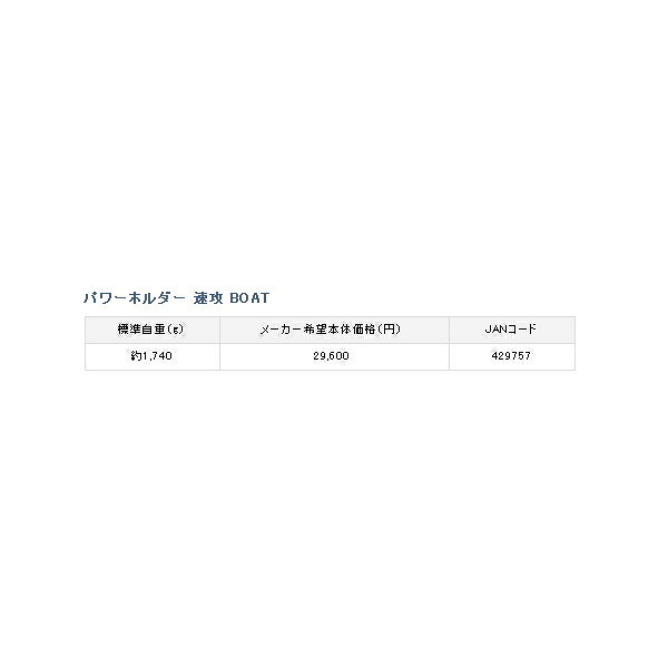 釣具総合卸売販売 フーガショップ2のダイワ パワーホルダー 速攻 BOAT｜アングル3