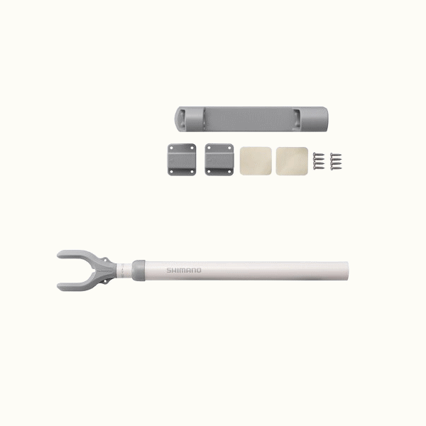 シマノ ロッドスタンド(ネジ固定式ホルダー2セット付) RS-701G ライトグレー×オフホワイト