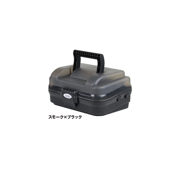 樂天商城 - ≪'17年8月新商品！≫ OGK 小型タックルボックス(一段式) OG647SK スモーク×ブラック