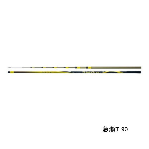 ◆6代目スペシャルトリプルフォース。大鮎＆瀬釣りで入れ掛かりをもたらすロッドとして、パワーだけでなく軽さや操作性のバランスも徹底重視。さらに数々のテストと釣果から導き出された専用設計を施し、各アイテムの特性がさらに磨きがかかる。《お取り寄せ》商品に関しまして、お待ち頂ける方は予約受付致します/ご連絡下さい。☆★掲載写真は参考掲載です！★☆ お譲りする商品は【上記タイトル記載商品】1点のみです。お間違いのないようお願い致します。◆スペック表　本体価格には消費税は含まれておりません◆■◆保証書付です◆■メーカー希望小売価格はメーカーサイトに基づいて掲載しています /Y