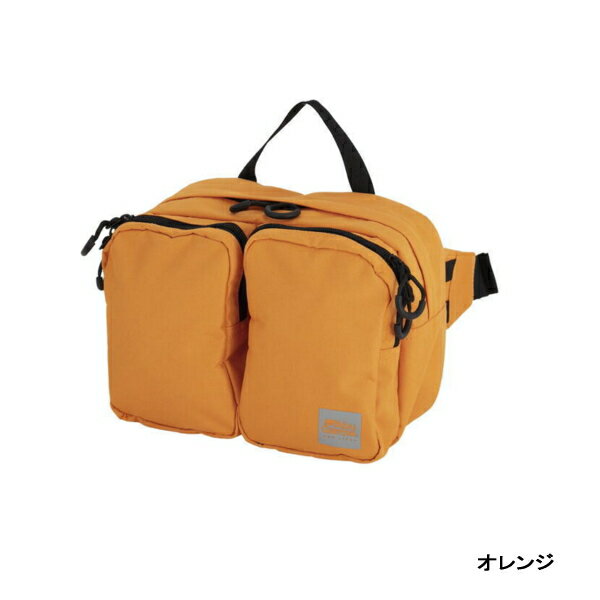 ≪'20年2月新商品！≫ アブガルシア ヒップバッグスモール3 オレンジ 4.5L