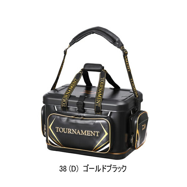 ≪'23年10月新商品！≫ ダイワ トーナメントクールバッグ 38 (D) ゴールドブラック