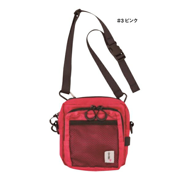 ≪'21年4月新商品!≫ がまかつ ラグゼ宵姫ショルダーポーチ LE-310 ピンク