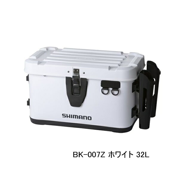 （26年9月新商品） シマノ ロッドレスト UHタックルバッカン BK-007Z ホワイト 32L （9月発売予定／ご予約受付中）