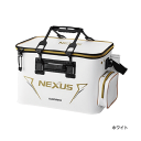 ≪'18年3月新商品!≫ シマノ フィッシュバッカン EX (ハードタイプ) BK-124R ホワイト 45cm 140(4)