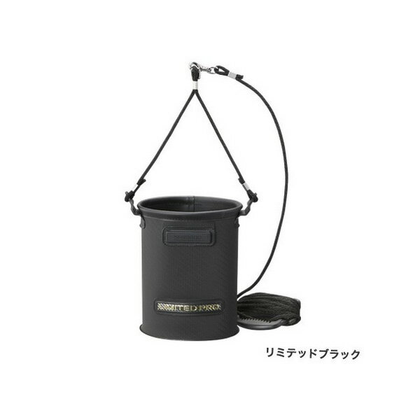 ≪'19年9月新商品！≫ シマノ 水汲みバッカン リミテッド プロ BK-151S リミテッドブラック 4L