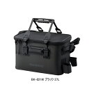 ≪'23年9月新商品！≫ シマノ ロッドレスト タックルバッグ (レスト2/ハードタイプ) BK-021W ブラック 27L