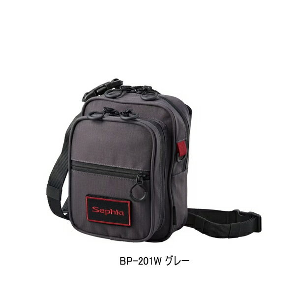 ≪'23年8月新商品！≫ シマノ セフィア ランガンポーチ BP-201W グレー