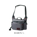 ≪'23年8月新商品!≫ シマノ セフィア ランガンショルダー BS-222W グレー Lサイズ