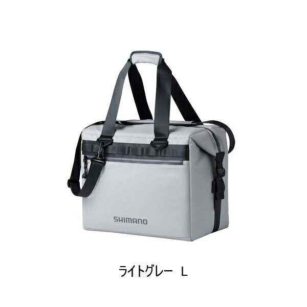 シマノ ソフトクーラー BA-011Z ライトグレー L