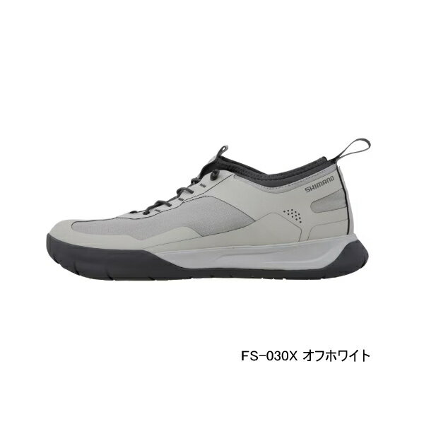 ≪'24年3月新商品！≫ シマノ ボートゲーム ドライデッキシューズ FS-030X オフホワイト 25.5cm