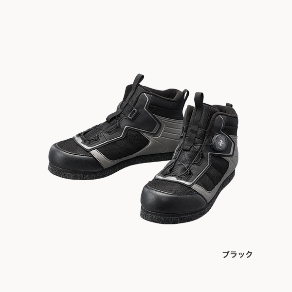 楽天釣具総合卸売販売 フーガショップ2≪'17年4月新商品！≫ シマノ カットラバーピンフェルトフィットシューズ LT FS-041Q ブラック 26cm