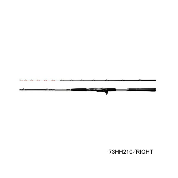 ≪'25年6月新商品！≫ シマノ '25 ミッドゲーム XR 73HH210/右 〔仕舞寸法 139.4cm〕 【保証書付】