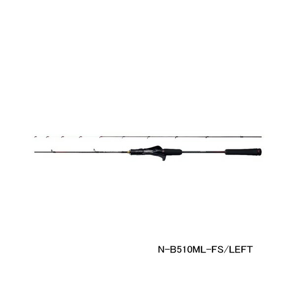 ◆N-B510ML-FS/左驚異的なクッション性と粘り強さを追求した「乗せ調子/フルソリッド」[ハイパワーXフルソリッド]構造によって、フルソリッドのクッション性と粘りを保持しつつネジリ剛性を高めて不快なブレやパワーロスを抑制。ティップから...