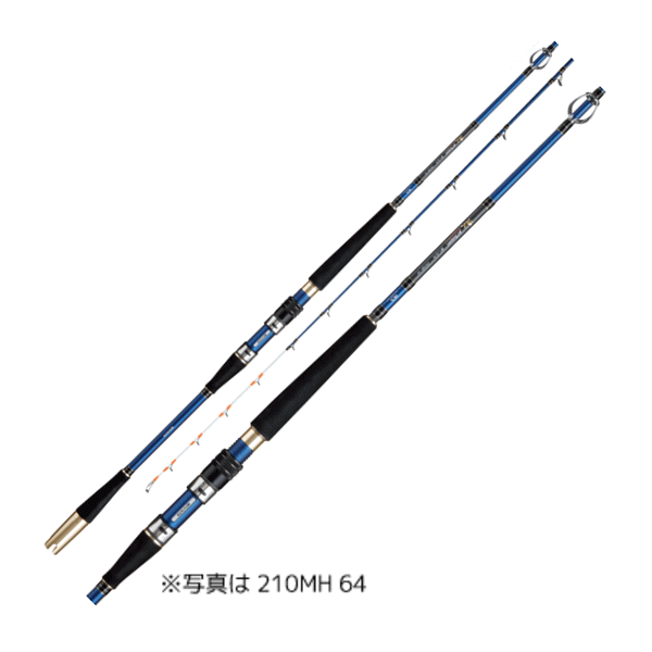 ≪'17年4月新商品！≫アルファタックル 海人 落し込み 210MH　64〔仕舞寸法152.0cm〕 【大型商品1/代引不可】のサムネイル