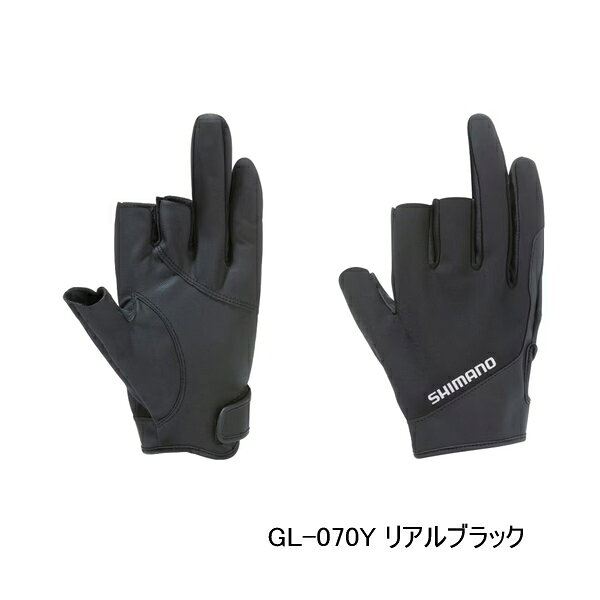 （26年9月新商品） シマノ 01 ベーシックウォーム グローブ 3 GL-070Y リアルブラック Lサイズ