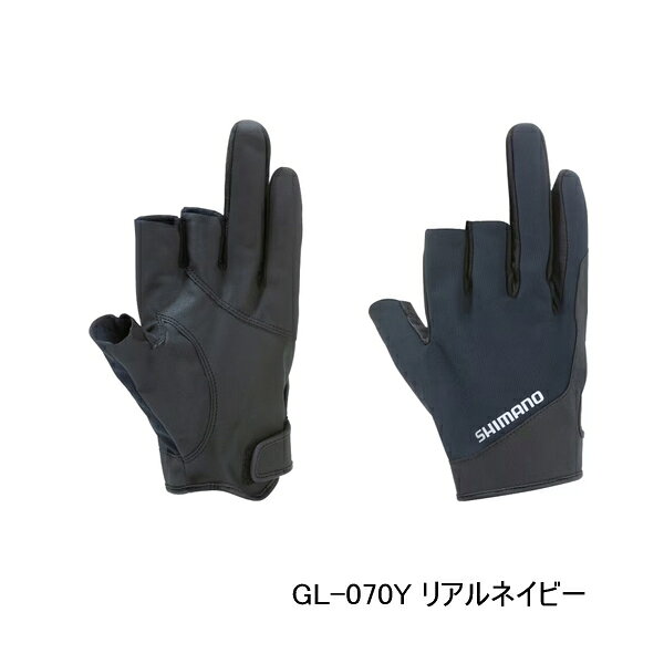 （26年9月新商品） シマノ 01 ベーシックウォーム グローブ 3 GL-070Y リアルネイビー Sサイズ