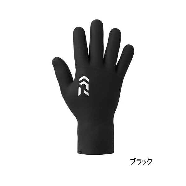 ≪'25年9月新商品！≫ ダイワ クロロプレン防水グローブ DG-2025W ブラック Lサイズ