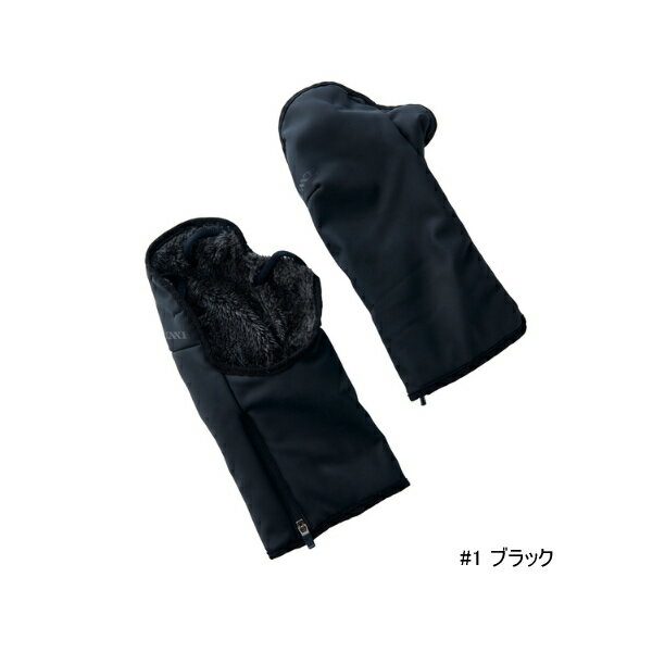 ≪'23年10月新商品！≫ がまかつ ラグゼ ハンドウォーマー 2.0 LE-701 #1 ブラック フリーサイズ