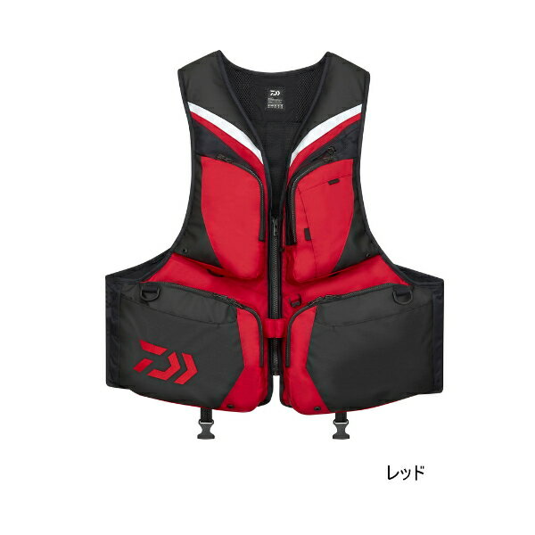 ≪'24年9月新商品！≫ ダイワ フローティングアラートベスト DF-3324JM レッド XLサイズ