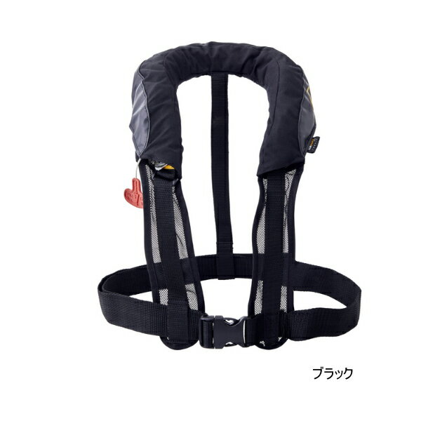 ≪'23年7月新商品！≫ がまかつ コンパクトエアベスト GM-2195 ブラック フリーサイズ