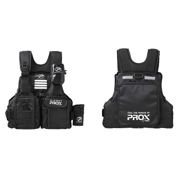 ?'16年9月新商品！? PROX フローティングゲームベスト ブラック×ブラック 大人用Sサイズ PX399SKK