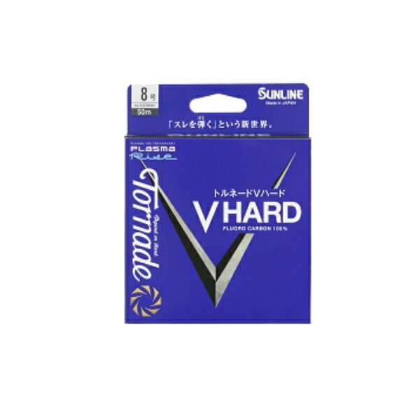 サンライン トルネード Vハード 50m 6号 ナチュラルクリア （小型商品）