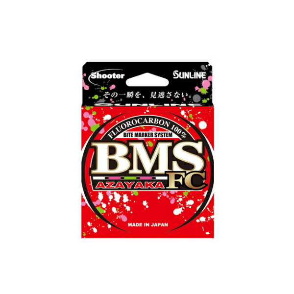 Fly Line - （26年5月新商品） サンライン シューター BMS アザヤカ FC 320m 4号 クリア（ピンク＆イエローグリーン＆ブラックマーキング） （小型商品）