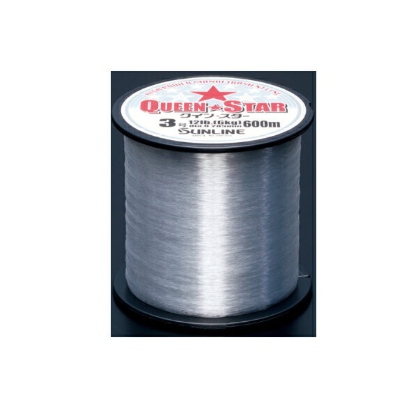 サンライン クインスター 600m 28号 クリアー （小型商品）