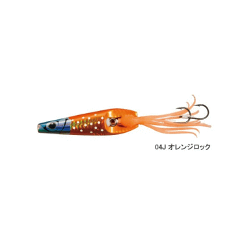 ≪'17年3月新商品！≫ シマノ 炎月 ロックホッパー 集魚カスタム EI-213Q 04J オレンジロック 135g【4個セット】