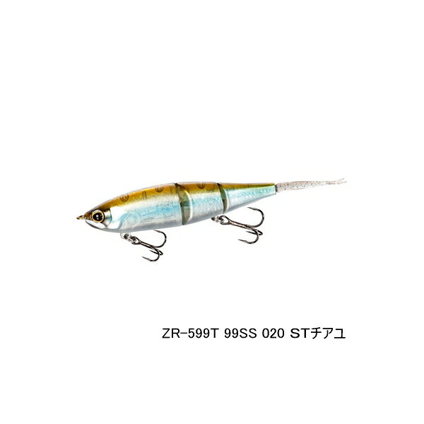 （23年3月新商品） シマノ バンタム Bt ベイト 99SS ZR-599T 020 STチアユ 99mm／7g （2個セット） （小型商品）