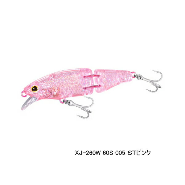 ≪'23年1月新商品！≫ シマノ ソアレ アーマジョイント 60S アーマブースト XJ-260W 005 STピンク 60mm/5.5g 【小型商品】