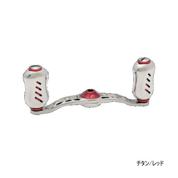 リブレ クランク フェザー 85 FRSF85-FI 右巻 シマノ用 チタン/レッド 1436 【返品不可】 【小型商品】