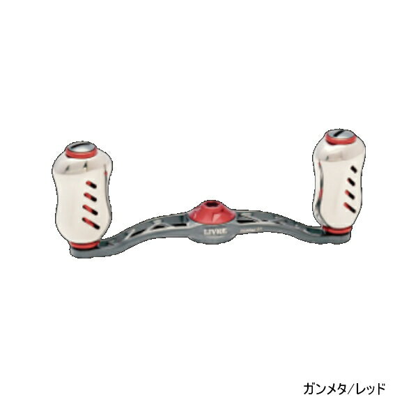 リブレ クランク フェザー 90 FRSF90-FI 右巻 シマノ用 ガンメタ/レッド 1457 【返品不可】 【小型商品】