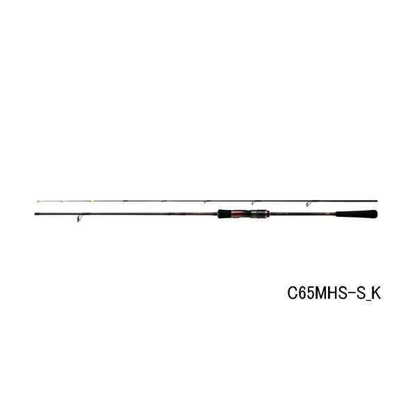 乐天商城 - ≪'24年3月新商品！≫ ダイワ 紅牙 C65MHS-S・K 〔仕舞寸法 103cm〕 【保証書付】