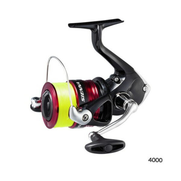 楽天釣具総合卸売販売 フーガショップ2（19年9月新商品） シマノ 19 シエナ 4000（ナイロン4号-150m糸付）