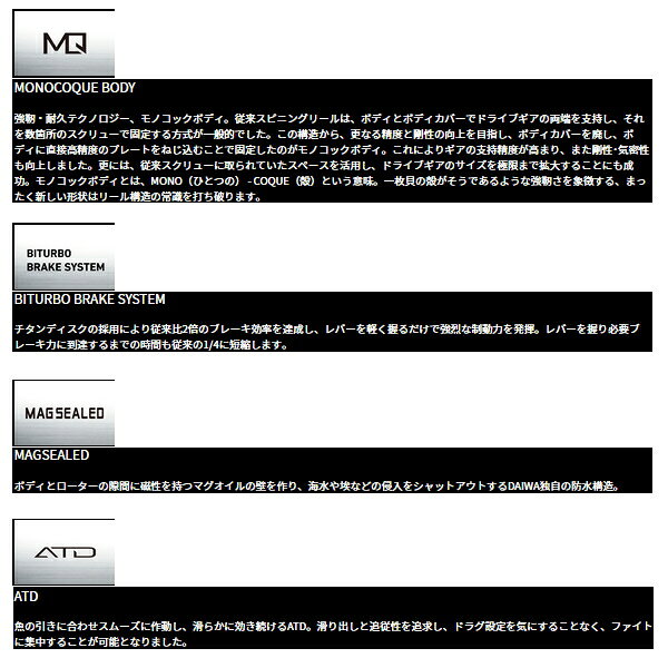 釣具総合卸売販売 フーガショップ2の≪'23年9月新商品！≫ ダイワ シグナス 2500XH-LBD 【小型商品】｜アングル2