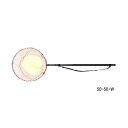 ≪'23年10月新商品!≫ ダイワ プログランド 磯玉網 50-50・W 〔仕舞寸法 122cm〕(4)